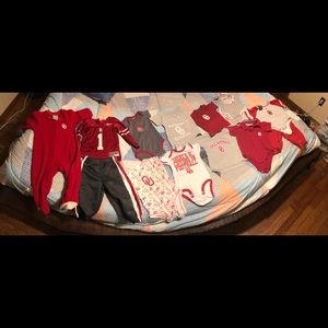 6-12 Months Oklahoma Sooners OU infant clothing